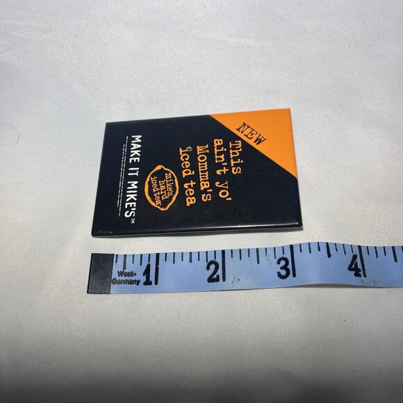 Mike’s Hard Iced Tea Light-Up Promo Pin “This Ain’t Yo’ Momma’s Iced Tea” READ - Picture 2 of 3